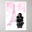 Search for pink eiffel tower posters Black