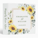 Search for sunflower photo album binders Watercolor