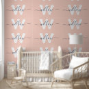 Recherche de rose pâle art Monogrammé