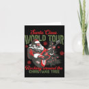 Search for around the world christmas cards Tour rocking