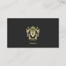 Search for arms business cards Gold