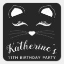 Search for elegant cat stickers Birthday
