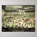 Search for railway station posters Vintage