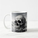 Search for black death mugs Skull