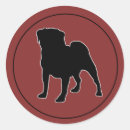 Recherche de carlins autocollants Dog