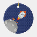 Search for rocket ship ornaments Boy