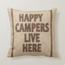 Search for happy campers pillows Woods