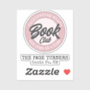 Search for reading club stickers Bookish