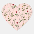 Search for red rose flowers stickers White