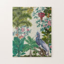 Search for tropical birds puzzles Palm trees