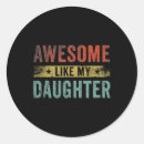Search for like father like daughter stickers Love family