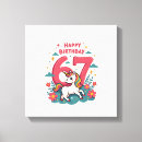 Search for rainbow unicorn canvas prints Kawaii