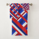 Search for red white and blue bath towels Pattern