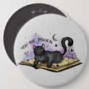 Recherche de le chat noir badges Amoureux des chats