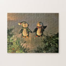 Recherche de pingouins puzzles Neige