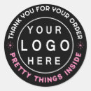 Search for company thank you stickers Branding
