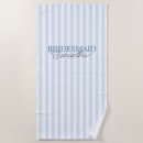 Search for bridesmaid beach towels Striped
