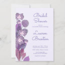 Search for mauve bridal shower invitations Lilac