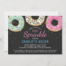 Search for doughnut baby sprinkle invitations Gender neutral