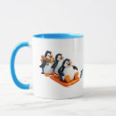 Search for penguin illustration mugs Penguins