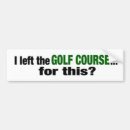Search for funny golf bumper stickers Golfer