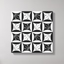 Search for optical illusion canvas prints Black and white