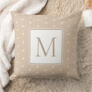 Search for beige polka dot pillows Tan