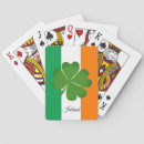 Search for shamrock playing cards Ireland