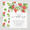 Search for strawberry wedding invitations Vintage