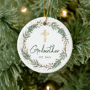 Search for godmother ornaments Christening