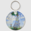 Search for parasol keychains Claude monet