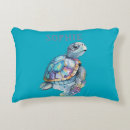 Search for cute turtle pillows Watercolor