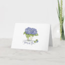 Search for watercolor thinking of you cards Hydrangea