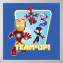Search for spiderman web posters baby kids Iron man