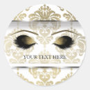 Search for gold damask stickers Chic