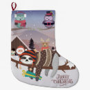 Search for sloth christmas stockings Snow