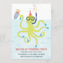 Recherche de octopus invitations Fête d'anniversaire
