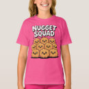 Search for chicken nuggets kids tshirts Fast food