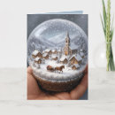 Recherche de village noël cartes Vintage