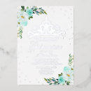 Recherche de turquoise quinceanera invitations Tiare