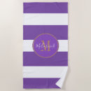 Search for purple beach towels Script
