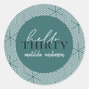 Search for thirty birthday stickers Elegant