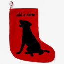 Recherche de labradors chaussette de noël Labrador retriever