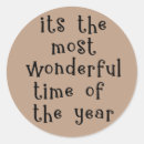 Search for the most wonderful time stickers Elegant