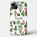 Search for desert plants iphone cases Watercolor