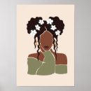 Search for abstract woman face art Boho