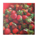 Recherche de fraises rouges carreaux Baie