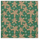 Search for gingerbread man fabric Festive