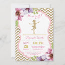 Recherche de de ballerine invitations Princesse