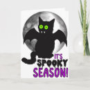 Search for cat halloween cards Bat